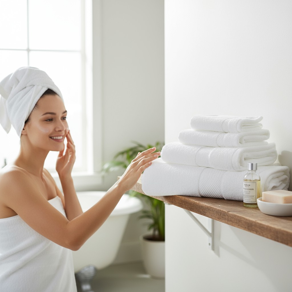 3 tiêu chí chọn khăn tắm cho da nhạy cảm – Bí quyết để làn da được yêu thương thật sự