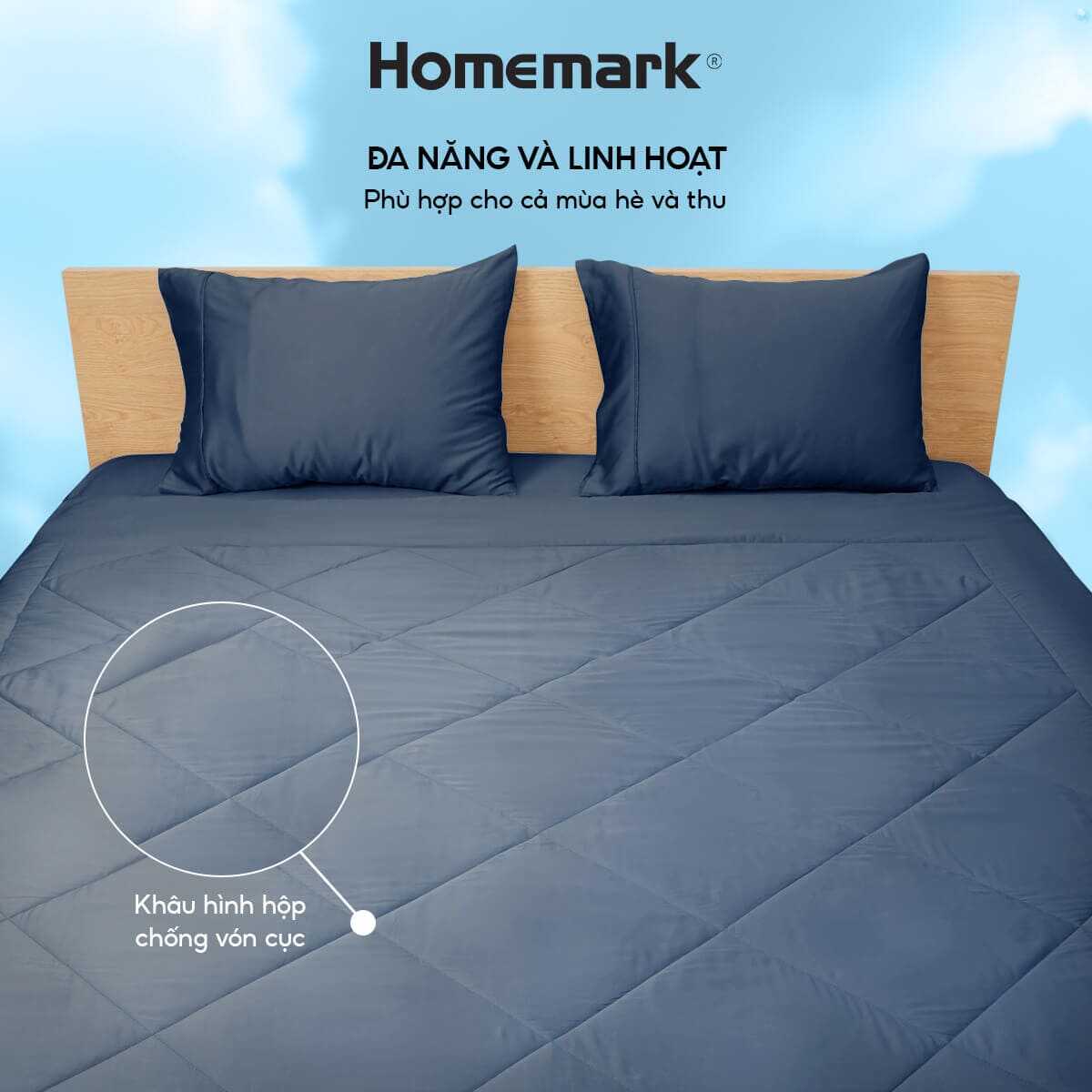 Chăn Hè Cao Cấp Homemark 200x220 Vải Tencel Mềm Mịn, Chống Dị Ứng, Thoáng Khí