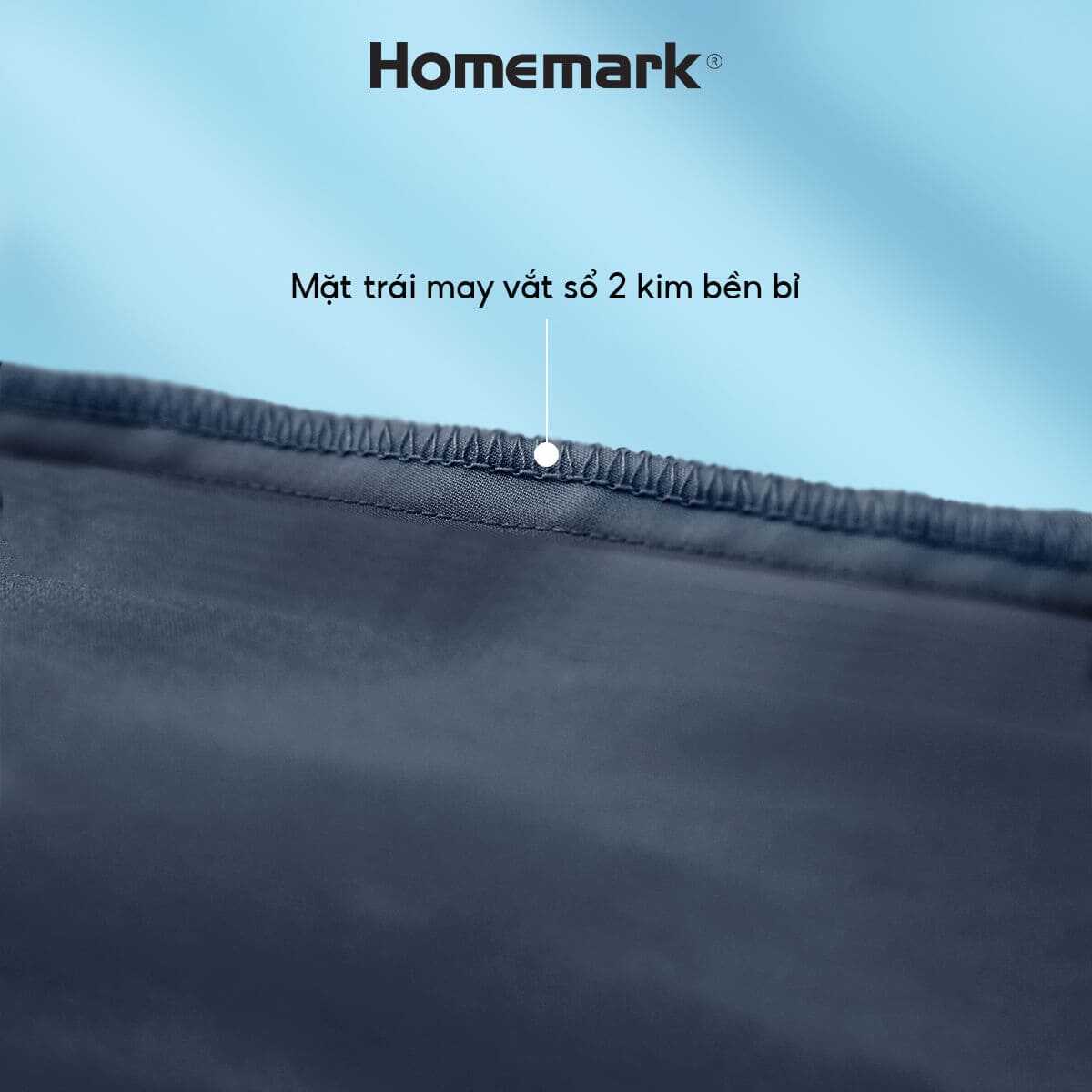 Vỏ Gối Tencel 60s Homemark 50x70cm Lụa Mềm Mịn, Thoáng Mát, Chống Nhăn, Kháng Khuẩn