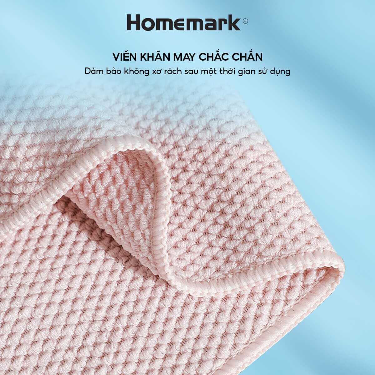 Super absorbent multi-purpose kitchen towels, glass and car cleaning towels, Homemark combo of 5