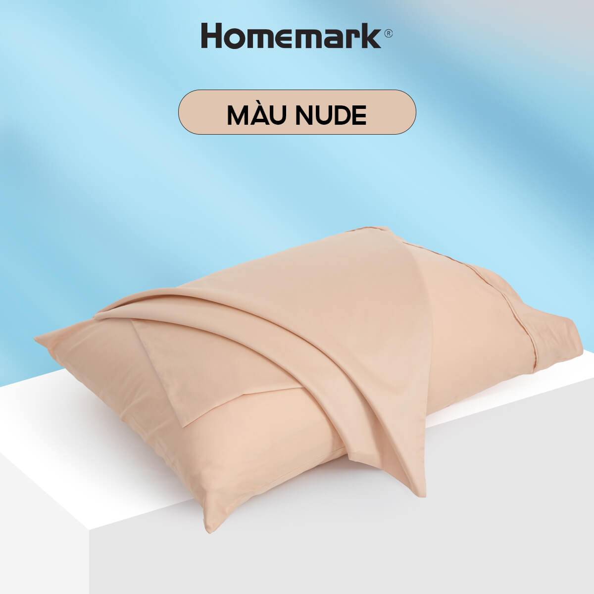 Vỏ Gối Cotton Sateen 100% Cao Cấp 50x70cm Mềm Mại, Thoáng Khí, Chống Nhăn